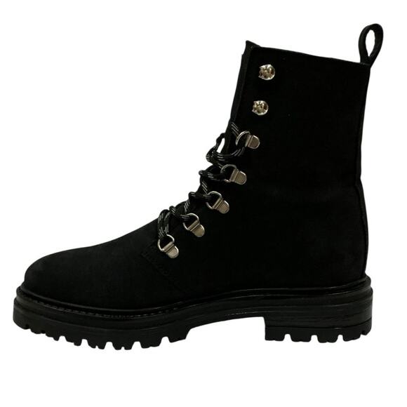 Jenni Kayne Oiled Leather Mountain Boots Black Size 38 Sold Out Blogger Fav - Picture 5 of 13